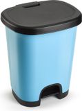 Plasticforte Pedaalemmer - Lichtblauw/Zwart - 18 Liter