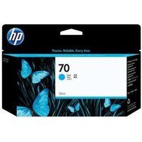 HP 70 - 130 ml - cyaan - origineel - DesignJet - inktcartridge