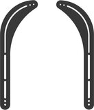 Cavus SBU01 Universele Soundbar beugel - Zwart