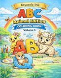 ABC Animal Edition Coloring Book Volume 1