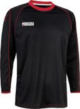 Derbystar Kleding Shirt Energy Zwart/Rood S Katoen Unisex Voetbal