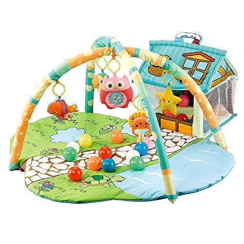 Cangaroo Moni Activity Center Happy Farm JL625-1A, speelboog 30 speelballen, klein huis