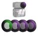 NEEWER ND-filterset compatibel met DJI Osmo Nano (ND8/16/32/CPL), schroefbare actiecameralens, neutrale dichtheidsfilter, meerlaagse optische glasaccessoires met schermbeschermer, 4 verpakkingen