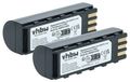 vhbw 2x batterie compatible avec Zebra DS3478-DP, DS3478, DS3578-HD, DS3478-SF, LS3478-ER, DS3578-SR scanner de codes-barres POS (2200 mAh, 3,7 V, Li-Ion)