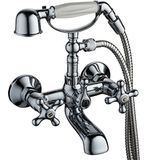 DP bath Almendro badmengkraan chroom, zilver