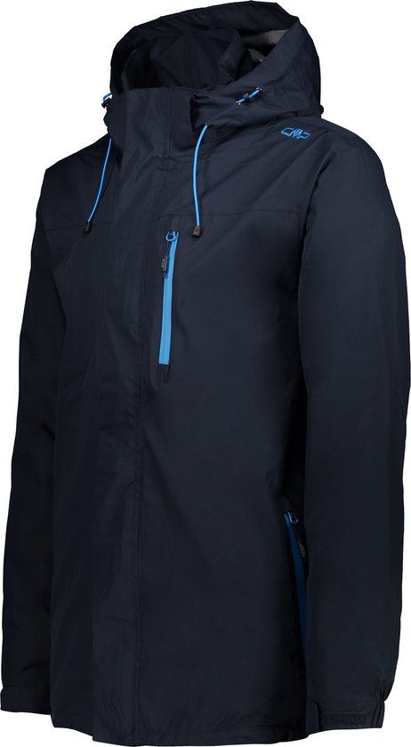 CMP Ripstop Hoodie - Black blue - Heren EU 56