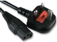 Zebra - Netzkabel (240 V Wechselstrom) - Großbritannien und Nordirland - für Xi Series 110, 140, 170, 220, 90 (46637)