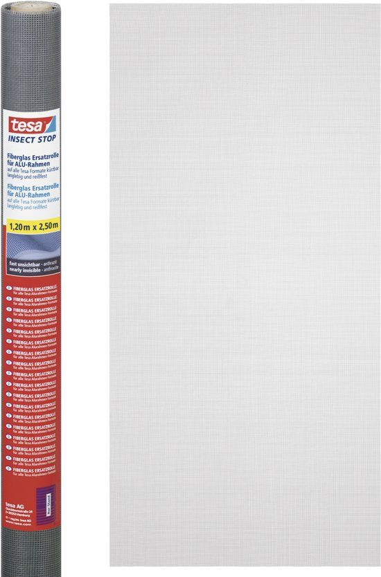 tesa Insect Stop 55139-01-01 Raambevestiging Polyester Antraciet