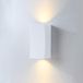 LUSSIOL Clubby E350073 wandlamp, metaal, 35 W, wit
