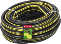 KADAX Tuyau d'arrosage, 20 m de longueur, tuyau à trois couches en plastique PVC, tuyau d'eau étanche pour l'irrigation de pelouse, lavage de voiture (¾ pouce)