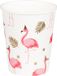 Boland - Set 10 gobelets en papier Flamant rose