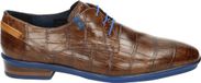 Van Bommel TERRA 06.03 Nette herenschoenen Heren veterschoen Bruin Suède Rubber Maat 41.5