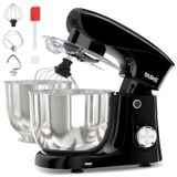Merkloos Standmixer - Keukenmachine - 1500 W - 10 snelheden - Twee RVS kommen