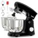 Merkloos Standmixer - Keukenmachine - 1500 W - 10 snelheden - Twee RVS kommen