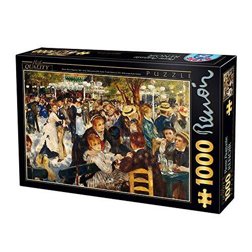 dtoys Puzzel, 1000 stuks, 66909 RE06, effen