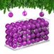 Relaxdays kerstballen set van 96