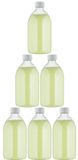 Claudius Cosmetics B.V. Scrubzout Fresh Ginger - 650 gram - Fles met witte dop - set van 6 stuks - Hydraterende Lichaamsscrub