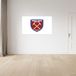 Gelicentieerd West Ham United FC Licentie Decor Vinyl Muurstickers - Groot (130cm (b) x 80cm (h) - Kleur kuif op wit