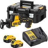 DeWalt dcs369m2 | accu reciprozaag | xr | 18 v | 4,0 ah | li-ion in tstak - dcs369m2-qw