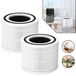 Levoit set de 2 filtres de remplacement pour purificateurs d'air - 3-en-1 filtres HEPA - Convient pour Core 300S et Core 300 - Installation facile