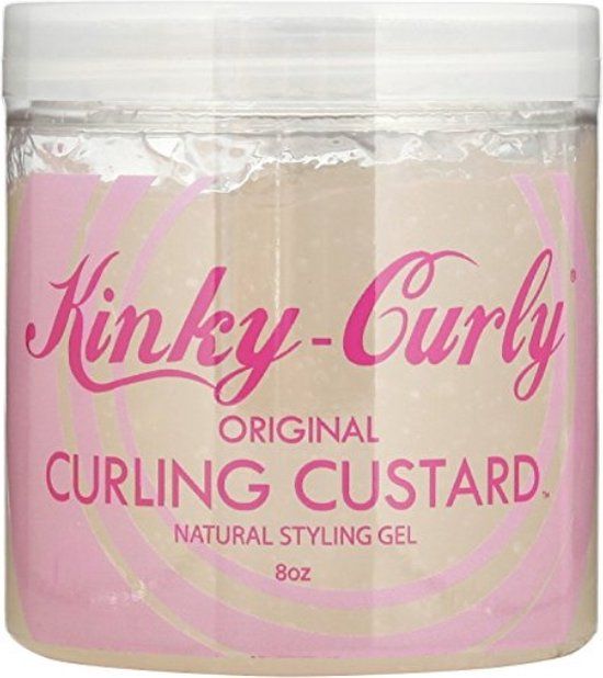 Kinky-Curly Curling Custard - 236ml - Voor Krullend & Kroeshaar