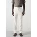 Mango Man slim pantalon met linnen