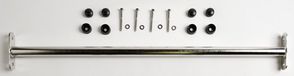 DICE-Outdoor DICE Metalen Duikelstang Duikelrek Rekstok - RVS - 125 cm
