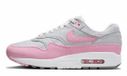 Nike Air Max 1 '87 Roze/Wit/Grijs Lage Sneakers Vrouwen 38.5