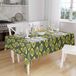 Bonamaison Tafelkleed, Anti-Mold, Sneldrogend, Waterdicht, 100% Polyester Tafellaken, Neon Geel, Rook, 140 x 160 Cm