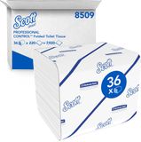 Scott Control Toiletpapier 8509 2-laags Wit