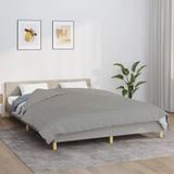 vidaXL Couverture lestée 200x230 cm 13 kg Coton Gris
