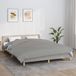 vidaXL Couverture lestée 200x230 cm 13 kg Coton Gris