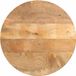 vidaXL Tafelblad rond ø 50x2,5 cm massief ruw mangohout