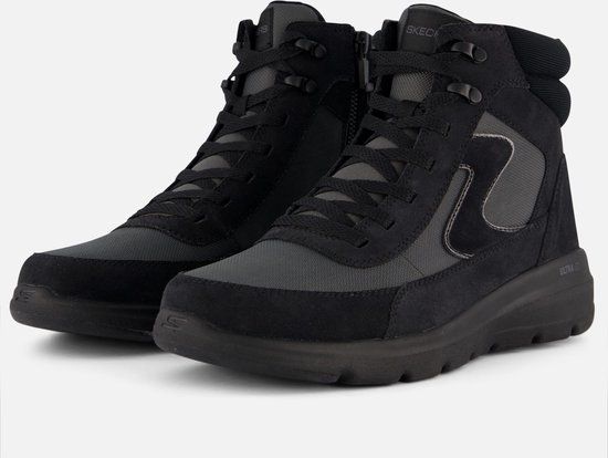Skechers Glacial Ultra - Wanderlust Dames Wandelschoenen - Zwart
