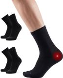 DANISH ENDURANCE Steunsokken voor Hielspoor - Plantaire Fasciitis - Sokken voor Neuropathie - 2 pack - 43-47