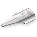 Lamy Z 50 Penpunt 888 – Vervangende penpunt van verchroomd roestvrij staal in de kleur Blank – Penbreedte 1,5