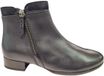Gabor Dames Enkellaarzen - blauw - Maat 40 - Breed - Leer