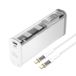 4smarts Lucid Block Powerbank 20.000 mAh - Chargeur rapide 100W - avec écran numérique - Blanc