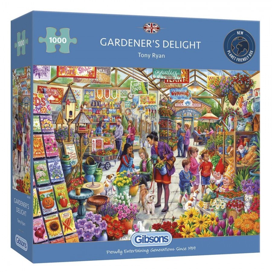 Gibsons Gardener's Delight Puzzel (1000 stukjes)