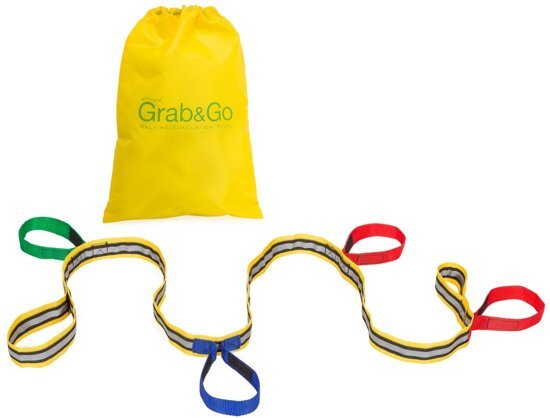 Grab & Go kinder wandelkoord / evacuatiekoord 4-kids