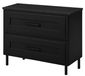 3xE living Armoire de salle de bain 80 cm Noir Royal