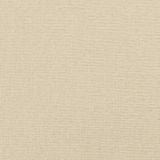 vidaXL Bedframe 120x190 cm Crème Stof