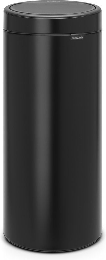 Brabantia Touch Bin - 30 liter - Matt Black