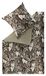 Schöner Wohnen Kollektion Schöner Wohnen Collection "Giardino" Satin Bedding Set, Anthracite, 155 x 220 cm