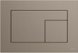 Tece Velvet bedieningspaneel beige bruin voor TECE Profil
