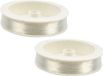 Rayher hobby materialen Nylon hobby draad - 2x - 0,4 mm x 100 meter - rijgdraad - transparant - sieraden maken
