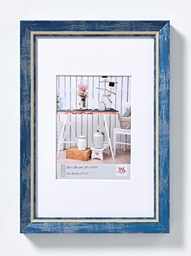 Walther Design EL318L Chalet fotolijst, 13x18 cm, blauw