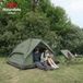 Merkloos Tent - Outdoor - Groen - 4 Persoons - Makkelijk Opzetbaar - Camping - Festival