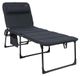 Fauteuil Air-Deluxe, extra haut, gris, aluminium