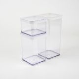 Rotho Loft Set van 3 bewaarblikken